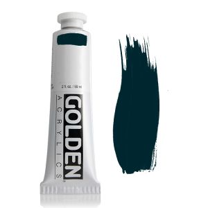 Golden Heavy Body Acrylic Phthalo Green Blue Shade 2oz