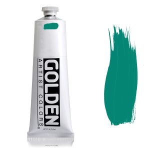 Golden Heavy Body Acrylic Light Turquoise Phthalo 5oz