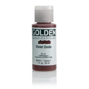 Golden Fluid Acrylic Violet Oxide 1oz