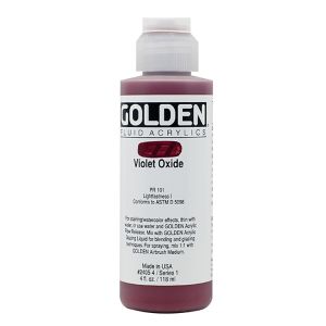 Golden Fluid Acrylic Violet Oxide 4oz