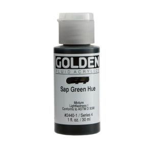 Golden Fluid Acrylic Sap Green Hue 1oz ⚠️