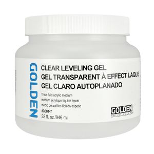 Golden Acrylic Self Leveling Clear Gel 32oz