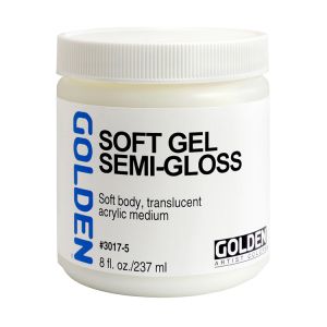 Golden Acrylic Soft Gel Semi Gloss 8oz
