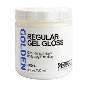 Golden Acrylic Regular Gel Gloss 8oz