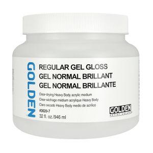 Golden Acrylic Regular Gel Gloss 32oz