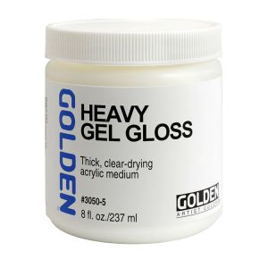 Golden Acrylic Heavy Gel Gloss 8oz