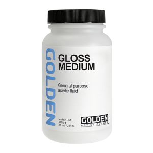 Golden Acrylic Polymer Gloss Medium 8oz