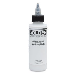 Golden Open Acrylic Medium Matte 8oz