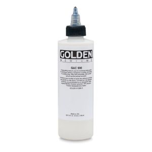 Golden GAC 900 Acrylic Heatset Fabric Painting Medium 8oz ⚠️