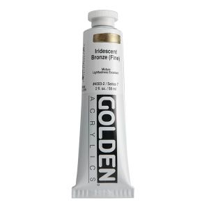 Golden Heavy Body Acrylic Iridescent Bronze 2oz