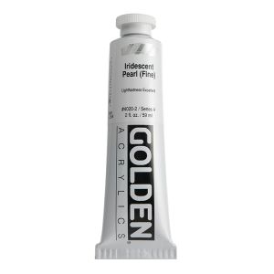 Golden Heavy Body Acrylic Iridescent Pearl 2oz