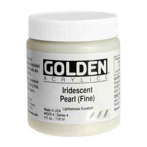 Golden Heavy Body Acrylic Iridescent Pearl 4oz