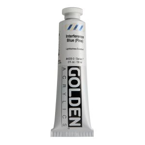 Golden Heavy Body Acrylic Interference Blue 2oz