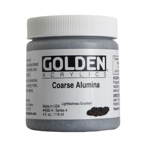 Golden Heavy Body Acrylic Iridescent Coarse Aluminum 4oz