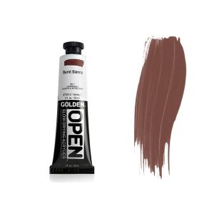 Golden Open Acrylic Burnt Sienna 2oz ⚠️
