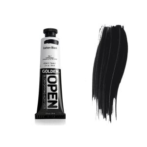 Golden Open Acrylic Carbon Black 2oz ⚠️