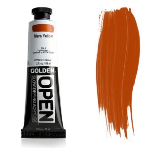 Golden Open Acrylic Mars Yellow 2oz