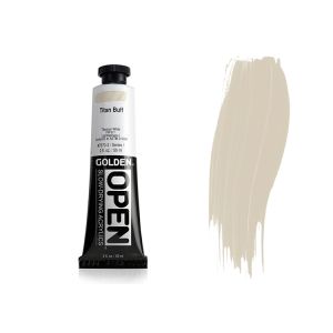 Golden Open Acrylic Titanium Buff 2oz