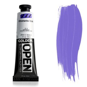 Golden Open Acrylic Ultramarine Violet 2oz