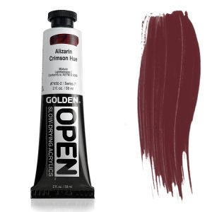 Golden Open Acrylic Alizarin Crimson Hue 2oz