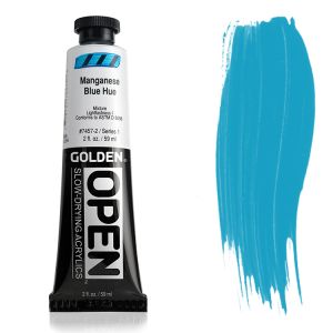 Golden Open Acrylic Manganese Blue Hue 2oz