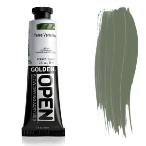 Golden Open Acrylic Terre Verte Huee 2oz