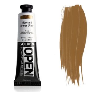 Golden Open Acrylic Iridescent Bronze Fine 2oz