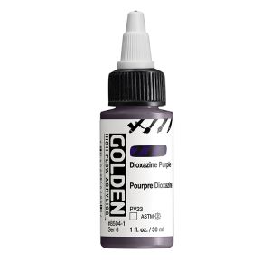 Golden High Flow Acrylic Dioxazine Purple 1oz                         