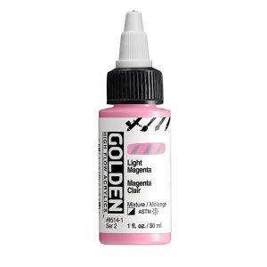Golden High Flow Acrylic Light Magenta 1oz