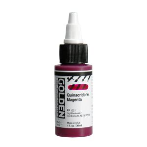 Golden High Flow Acrylic Quinacridone Magenta 1oz