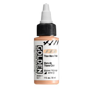Golden High Flow Acrylic Titan Mars Pale 1oz