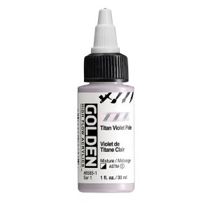 Golden High Flow Acrylic Titan Violet Pale 1oz