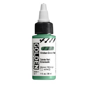 Golden High Flow Acrylic Viridian Green Hue 1oz