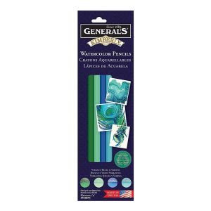 Kimberly Vibrant 4ct Watercolor Pencil Set