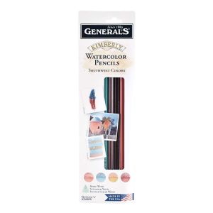 Kimberly Southwest 4ct Watercolor Pencil Set