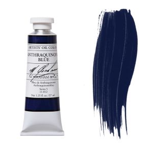 M. Graham Artist Oil Color Anthraquinone Blue 1.25oz 
