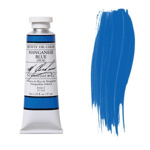 M. Graham Artist Oil Color Manganese Blue 1.25oz Oil