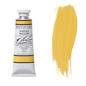M. Graham Artist Oil Color Naples Yellow 1.25oz 