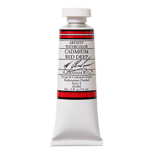 M. Graham Artist Watercolor Cadmium Red Deep 15ml