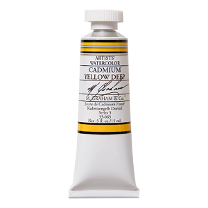 M. Graham Artist Watercolor Cadmium Yellow Deep 15ml