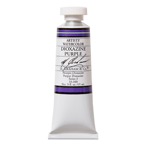 M. Graham Artist Watercolor Dioxazine Purple 15ml