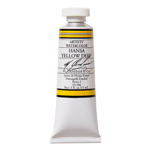 M. Graham Artist Watercolor Hansa Yellow Deep 15ml