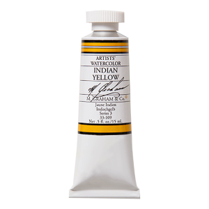 M. Graham Artist Watercolor Indian Yellow 15ml
