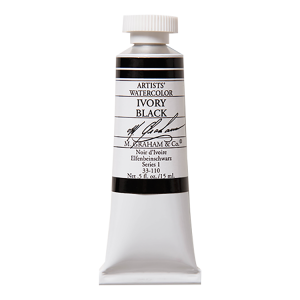 M. Graham Artist Watercolor Ivory Black 15ml