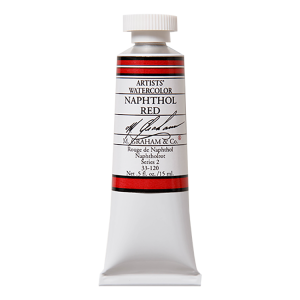 M. Graham Artist Watercolor Naphthol Red 15ml