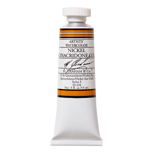 M. Graham Artist Watercolor Nickel Quinacridone Gold 15ml