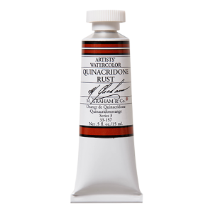 M. Graham Artist Watercolor Quinacridone Rust 15ml