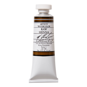 M. Graham Artist Watercolor Raw Sienna 15ml