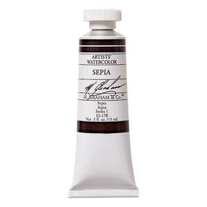 M. Graham Artist Watercolor Sepia 15ml