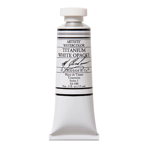 M. Graham Artist Watercolor Titanium White Opaque 15ml